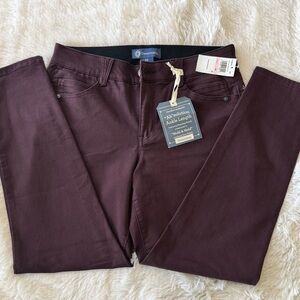 Democracy Absolution Ankle Skinny Jeans in Cabernet